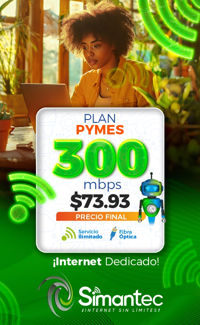 Plan Empresa 300 Mbps